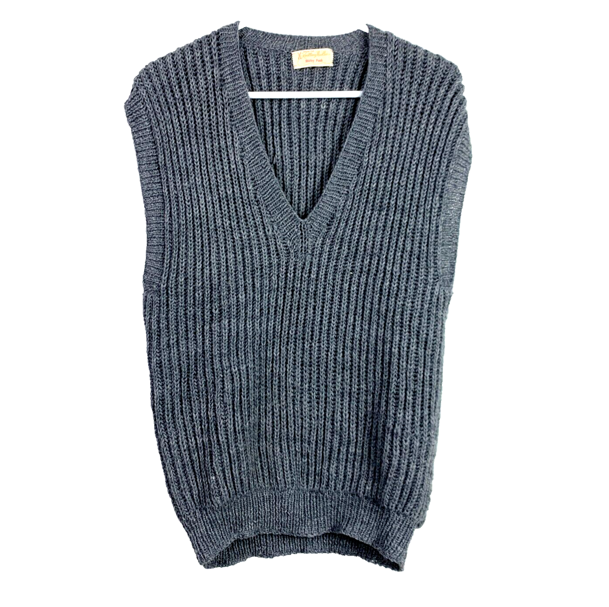 【美品✨】L'Appartement C/W KNIT VEST ブラック　近年 R2W/アールツーダブリュー】 ZIPPER KNIT VEST（ニット／セーター）｜L
