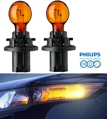 Philips HPC24WY 12272 24W Two Bulbs Rear Turn Signal Light Replacement Stock OE