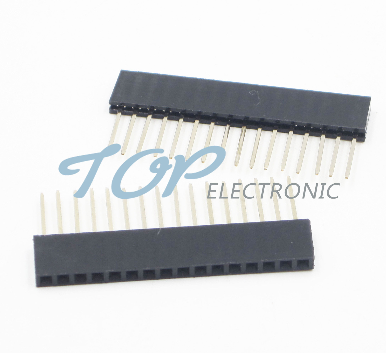 10 pz spilla testa diritta donna 16 pin 1x16P 2 54 mm gamba lunga 11 mm fila singola