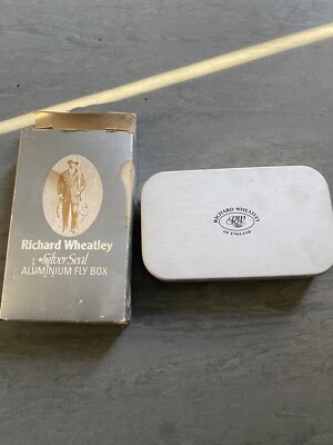 Boîte à Mouches Richard Wheatley Silver Seal N°1623 - Aluminium Vintage - Comme Neuve