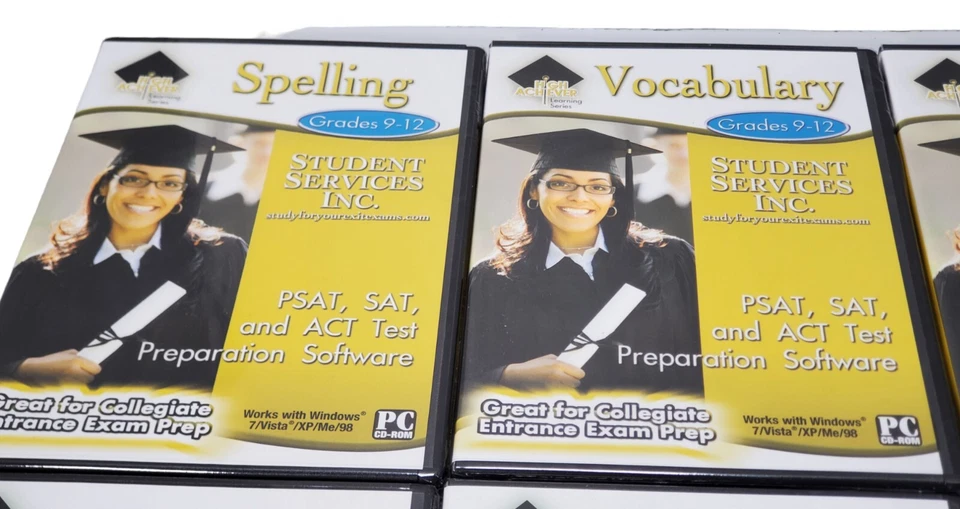 PC Treasures High Achiever 12 Subject Lot Math History Science English NEW  - Image 2 of 4