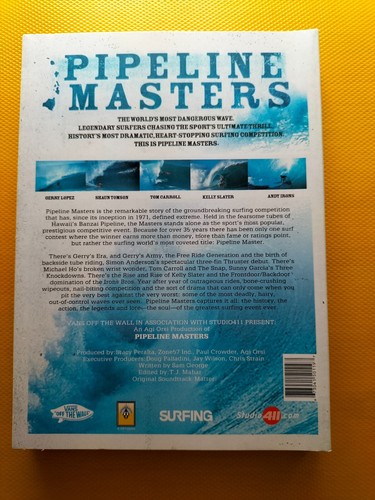 PIPELINE MASTERS - GERRY LOPEZ COLLECTORS COVER DVD + BOOKLET - *FREE STD POST* - Picture 2 of 10
