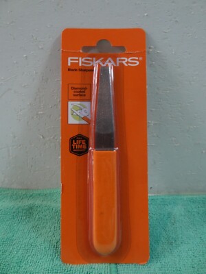 Fiskars Diamond Coated Sharpener & Gardening Tool Scissors Sharpener 6'' #7834
