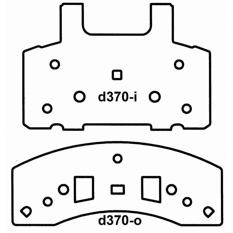 Juego de pastillas de freno de disco de freno Wagner SX370 | pieza de automóvil de alta calidad, ajuste universal f Foto 2 de 2