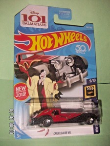 cruella de vil hot wheels