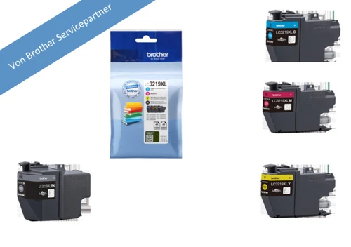 Brother LC3219 XLVALDR Tinte Set original J5730, J5920, J5330, J6930 LC3219XL