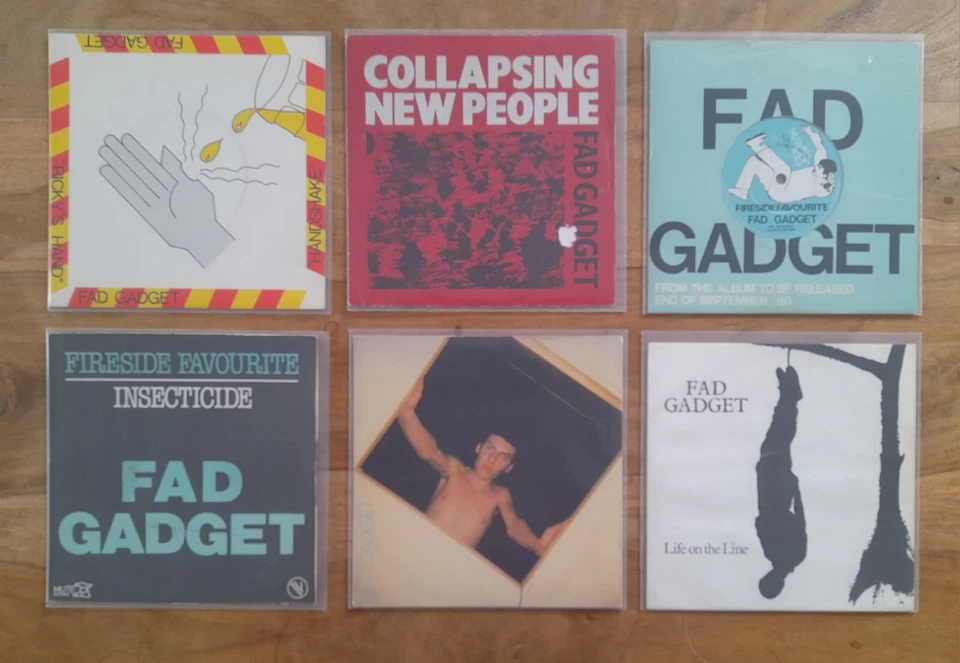 FAD GADGET - 6 Vinyl Sammlung BOX SET - Original Mute Rec. NM/EX/VG +++ - Bild 2 von 4