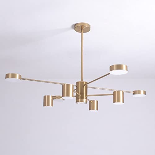 Lampadario LED Sputnik KRIPINC: Luce Artistica per Soggiorni Grandi