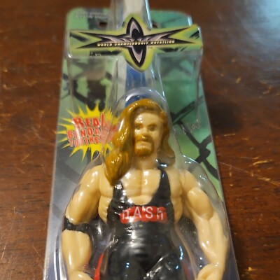 Vintage Sealed 1999 Kevin Nash Bendable Figure Toothbrush WCW nWo WWE