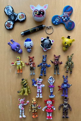 Five Nights at Freddy's Funko FNAF Mini Figures 2.5'' + Extras  Lot of 21