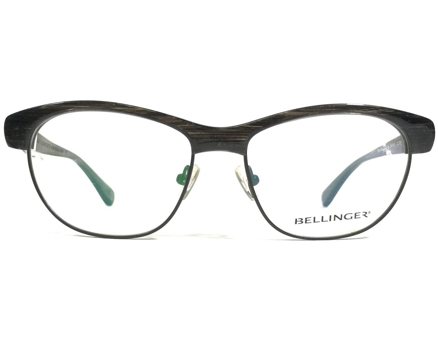 Оправа для очков Bellinger Bounce-JFK2 C.783 Черно-зеленая квадратная 54-16-135
