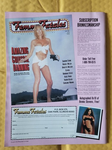 Femme Fatales 1992 CFQ Media, Many available, Pick yours. Excellent condition! - Picture 10 of 698