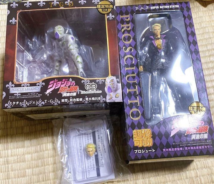 JoJo's Bizarre Adventure Figure Part 5 Prosciutto Statue Legend TGD Medicos