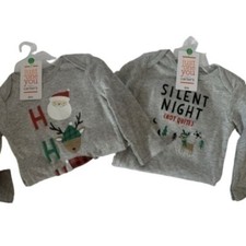 Carter's Just One You Christmas Bodysuit Pant Set Sz 6 Months NEW