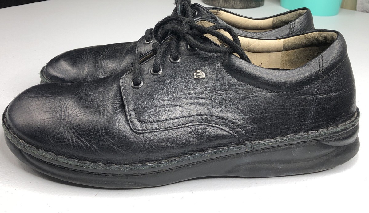 Finn Comfort 81582 Black Leather Lace Up Oxford Shoes Mens EU 41 Made in Germany Finn Comfort Men main image 2