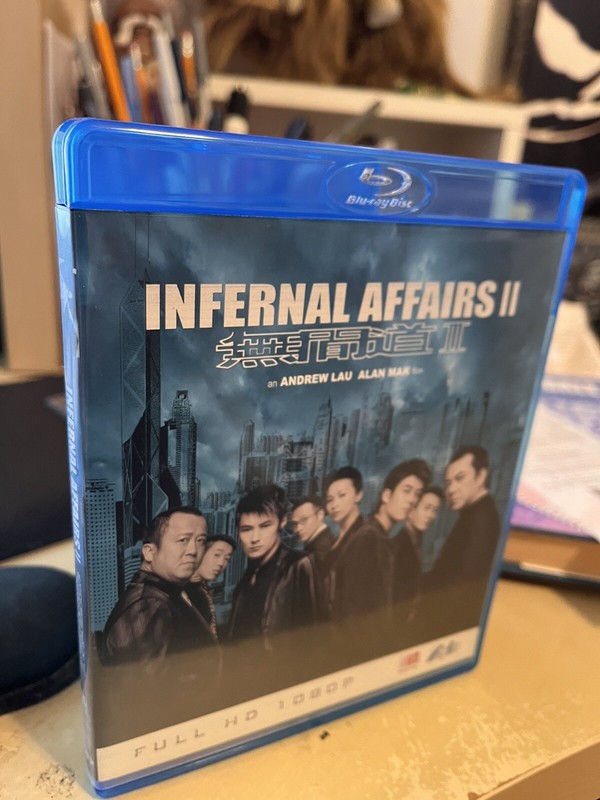 INFERNAL AFFAIRS 2 Blu Ray English Subtitles Region-Free