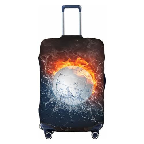 Volleyball In The Water And Fire Luggage M (Fit 22-24 Inch Luggage) Balls #05