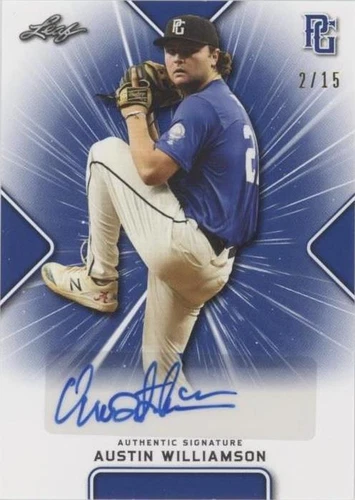 2021 Leaf Perfect Game National Showcase - Austin Williamson #BA-AW3