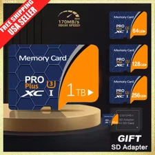 Micro SD Card 128GB 256GB 512GB 1TB Ultra TF Class 10 Memory Card Wholesale Lot