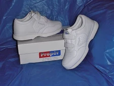 Propet M3705  Mens Dual Strap Lite Walking Shoe,White  11  1/2  XX ( EEEEE )
