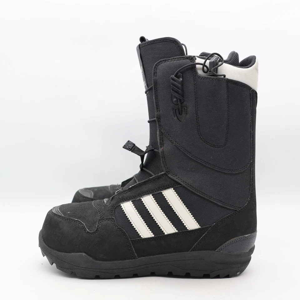 Botas de Snowboard Adidas Snowboarding Masculinas Tamanho 8.5 Preto Branco D69153 - Imagem 4 de 4
