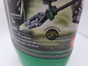 LEGO BIONICLE SET 8589 LERAHK COMPLETE  W/ MANUAL 2004 OPENED VINTAGE LEGO NO CD