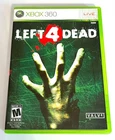 XBOX 360 - LEFT 4 DEAD (2008, Valve, Rated "M") w/Case & Manual UNTESTED