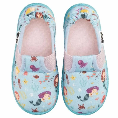 Nanga 2.0 Kinder Hausschuh Aquata Slipper Latexsohle Barfussschuh Gr.27-35