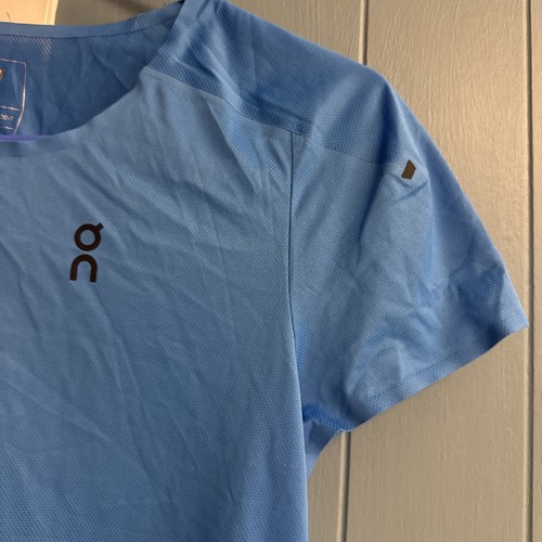 On Cloud Womens’s Oc On Running Active Blue and Gray Performance T Shirt Top - 第 2/7 張圖片