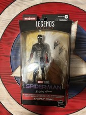Marvel Legends Spider-Man Black and Gold No Way Home 6 inch Figure Armadillo BAF