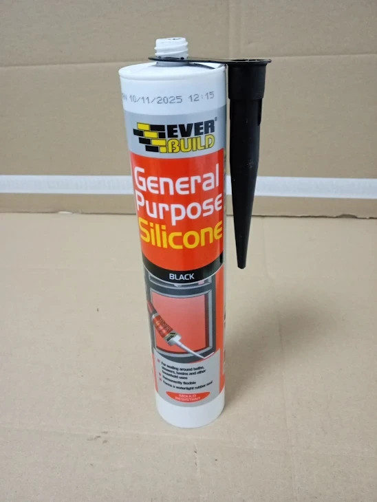 Everbuild General Purpose Silicone Sealant Waterproof  Suitable Interior