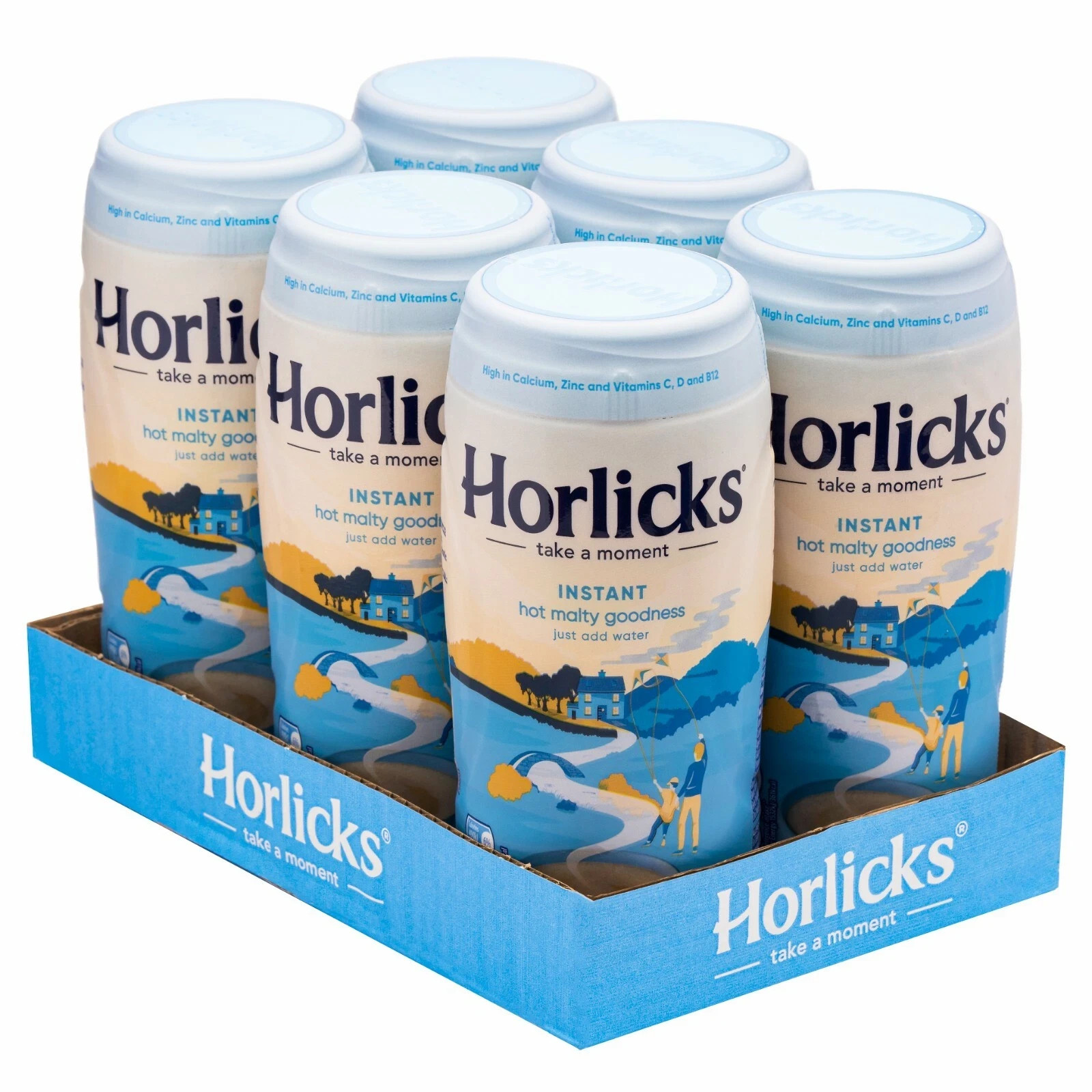 Horlicks Instant Malted Milk 400g (Pack of 6)