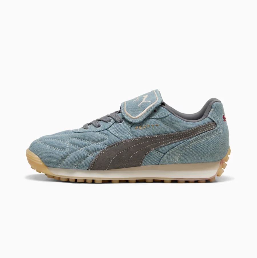 Puffi PUMA Easy Rider Fenty in azzurro e marrone tutte le taglie stock limitato