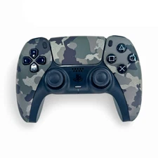 Sony PlayStation 5 DualSense Wireless Controller - Gray Camouflage