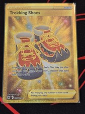 Trekking Shoes 215/189 Swsh10: Astral Radiance Trainer Card Gold Secret Rare