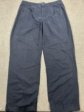 Vintage Polo Ralph Lauren Pants Mens 38x32 Hammond Pleated Cuffed Chino 90s