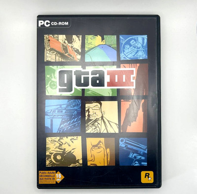 GTA 3 Grand Theft Auto III - (PC DVD Game) (DE) Original Packaging Excellent   + Poster  