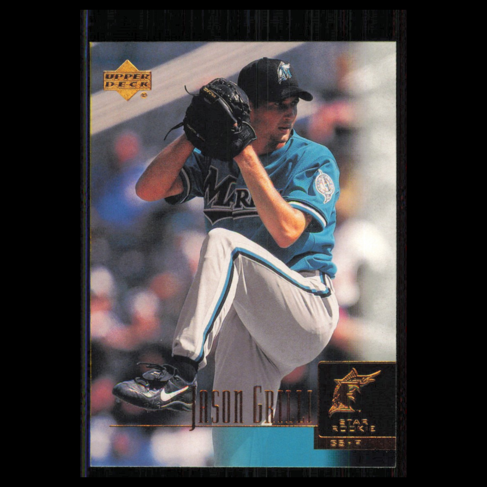 Jason Grilli Rookie #18 2001 Upper Deck Florida Marlins Baseball Card MLB NM