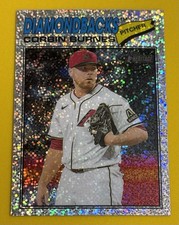 2026 Topps Heritage Chrome Corbin Burnes Silver Sparkle #238 - Diamondbacks