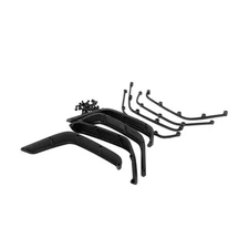 Plastic RC Fender Flare Mud Guard Set For Axial SCX10 for Jeep Wrangler 1/10
