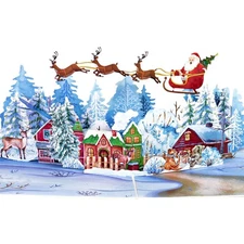 Merry Christmas Amazing 3D Pop-Up Greeting Card The Religious Christmas Nativity