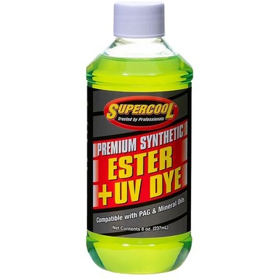 TSI Supercool A/C Comp Ester Lube, 8 Oz, Yellow (E8) 8 oz.
