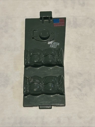 Hasbro - G.I. Joe - Wolverine Vehicle Engine Hatch Cover Panel - 1983 - Vintage