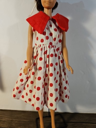 Vintage 1962 Midge Barbie Doll Brown Hair Blue Eyes Nails Painted Japan - Picture 5 of 15
