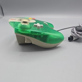 OEM Sega Dreamcast Clear Green Controller HKT-7700 Authentic Tested