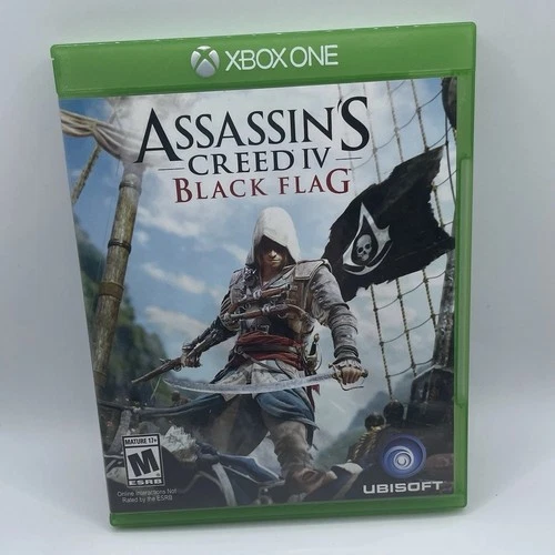 Assassin's Creed IV Black Flag- Xbox One, 2013- Ubisoft-Action Adventure/Stealth
