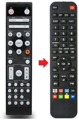 Fernbedienung passend für OPTOMA BR561 | DAWUGU | DAWUGUT