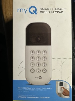 myQ Smart Garage Video Keypad | Camera + Remote Access | LiftMaster Chamberlain