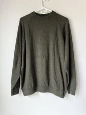 Scott Barber Men’s Cashmere Blend Sweater size XL Olive Green Made In Italy