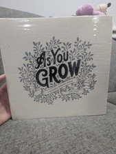 As You Grow Baby Growing Up K-12 School Pair Photo Albums Set 2 albums